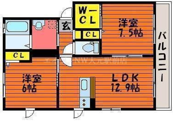 Binareの物件間取画像